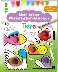 Mein erster Wasserfarben-Malblock - Tiere