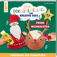 Der Verbastelblock für kreative Kids. Frohe Weihnachten