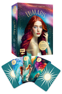 Orakel-Kartenset: Lumaris | Mit edlem Goldschnitt