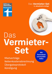 Das Vermieter-Set - Ratgeber für private Vermieter, Rechtsverbindliche Formulare von Anfang bis zur Beendigung des Mietverhältnisses