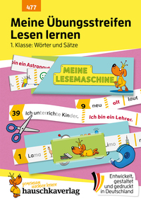 Meine Übungsstreifen Lesen lernen – 1. Klasse: Wörter und Sätze