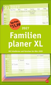 Basic Familienplaner XL 2027