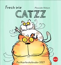 Catzz Postkartenkalender 2027