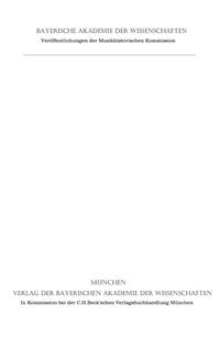 Veröffentlichungen der Musikhistorischen Kommission / Traditio Iohannis Hollandrini Band III