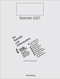 Kalender zum Selbermachen 2027