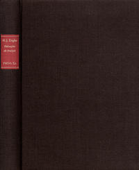 Forschungen und Materialien zur deutschen Aufklärung / Abteilung II: Monographien. Hans-Jürgen Engfer: Philosophie als Analysis