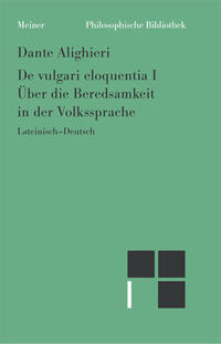 Über die Beredsamkeit in der Volkssprache
