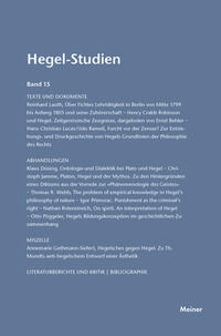 Hegel-Studien Band 15