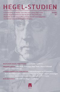 Hegel-Studien Band 47