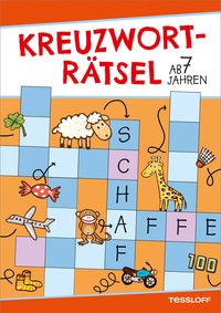 Kreuzworträtsel ab 7 Jahren (Rot/Schaf)
