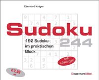 Sudokublock 244 (5 Exemplare à 2,99 €)