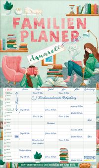 Familienplaner Aquarell 2027