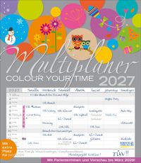 Multiplaner - Colour your time 2027