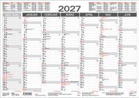 Tafelkalender A3 2027
