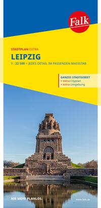 Falk Stadtplan Extra Leipzig 1:22.500