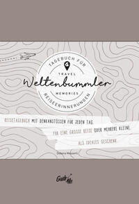 GuideMe Reisetagebuch Travel Memories „Weltenbummler“