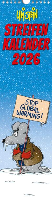 Uli Stein Streifenkalender 2026: Monatskalender für die Wand