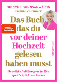 Das Buch, das du vor deiner Hochzeit gelesen haben musst (SPIEGEL-Bestseller)