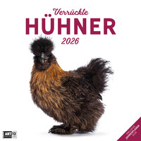 Verrückte Hühner Broschürenkalender 2026 - 30x30 - Art12