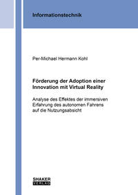 Förderung der Adoption einer Innovation mit Virtual Reality