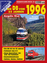 Die DB vor 25 Jahren - 1996 Ausgabe West