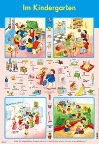 Mein Lernposter: Im Kindergarten