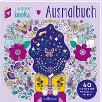 I Love Books – Ausmalbuch
