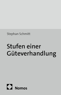 Stufen einer Güteverhandlung