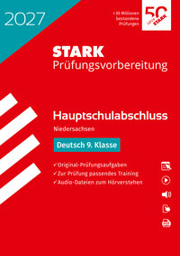 STARK Deutsch 9. Klasse - Hauptschulabschluss 2027 Niedersachsen - Prüfungsvorbereitung