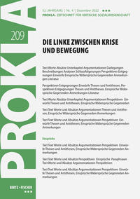 Die Linke zwischen Krise und Bewegung