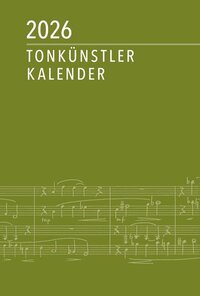 Tonkünstler-Kalender 2026