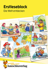 Lese-Rätselblock – Die Welt entdecken! Lesen lernen 1. Klasse