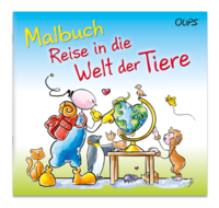 Oups Malbuch - Reise in die Welt der Tiere