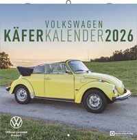 Volkswagen Käfer Kalender 2026 im Format 30x30