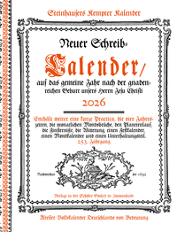 Steinhausers Kempter Kalender 2026