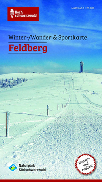 Winter-/ Wander und Sportkarte Feldberg
