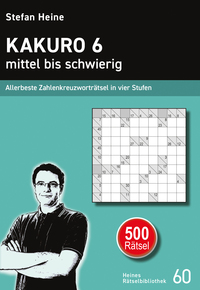 Kakuro 6 - mittel bis schwierig