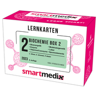 SmartMedix Lernkarten Biochemie Box 2: Bioenergetik, Enzyme, Enzymkinetik, Vitamine, Coenzyme, Molekulargenetik, Leber und Spurenelemente