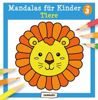 Mandalas für Kinder ab 3 - Tiere