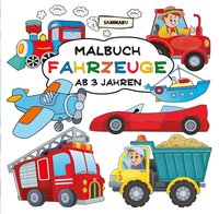 Malbuch Fahrzeuge ab 3 Jahren