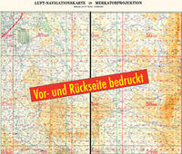 LUFTKRIEG - Luft-Navigationskarte: West-Rußland März 1941(Plano)