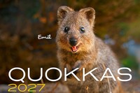 Quokka 2027 Planer Eintragkalender