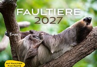 Faultiere Kalender 2027 Eintragkalender
