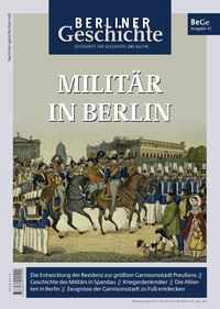 Berliner Geschichte - Zeitschrift für Geschichte und Kultur