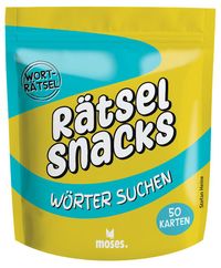 Rätsel Snacks Wörter suchen