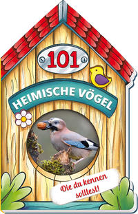 Trötsch Buch in Hausform 101 Heimische Vögel von A bis Z, die du kennen solltest