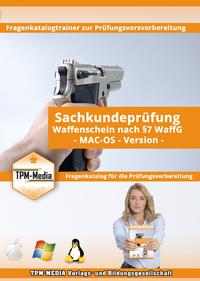 Sachkunde Waffenschein nach §7 WaffG Prüfungstrainer für MAC-OS