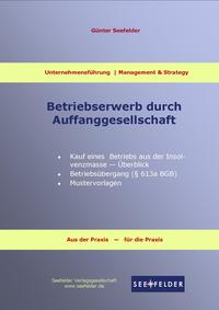 Betriebserwerb durch Auffanggesellschaft