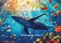 Sealife - verborgene Tiefen - 2026 - Kalender DIN A3