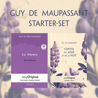 Guy de Maupassant (with 2 MP3 audio-CDs) - Starter-Set - French-English